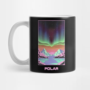 Polar Lights Northern Landscape Mug